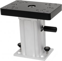 6" Aluminum Fixed Base Pedestal Mount